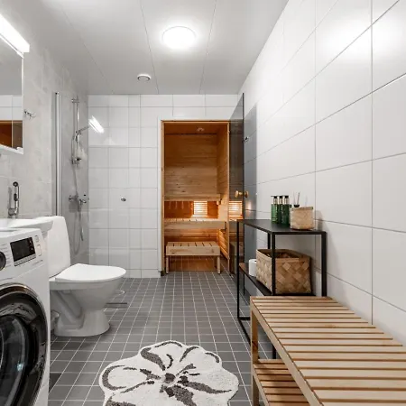 Stylish Nordic 2br With Sauna - Steps From The Cathedral Appartement *