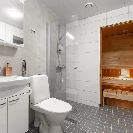 Stylish Nordic 2br With Sauna - Steps From The Cathedral *