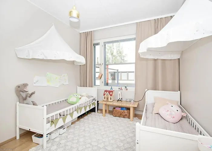 公寓 Stylish Nordic 2br With Sauna - Steps From The Cathedral