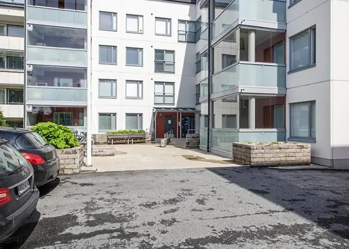 公寓 Stylish Nordic 2br With Sauna - Steps From The Cathedral 库奥皮奥